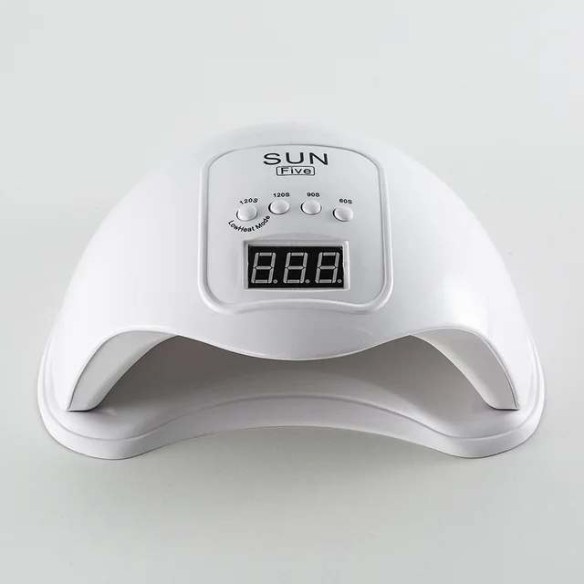 48W Smart Sensor Nail Phototherapy Machine - White