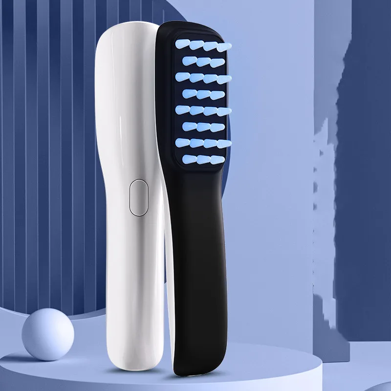 Hair-Increasing Instrument Hair-Growth Comb, Infrared Massage Health Comb - Blue