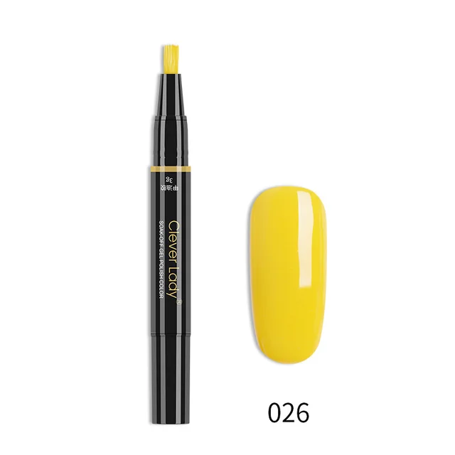 New Style Nail Polish One Step Glue Nail Polish Glue Three In One Nail Polish Pen One Step Nail Glue 26Style - Shop at LoveMi