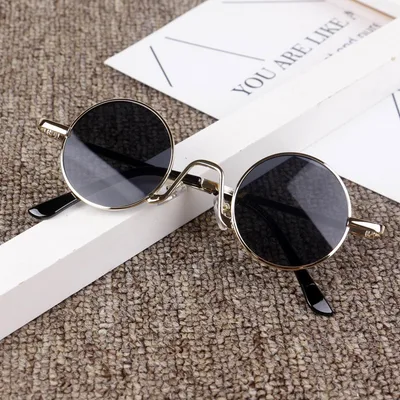 Retro Sunglasses Summer Personality Sunglasses Style2Black - Shop at LoveMi