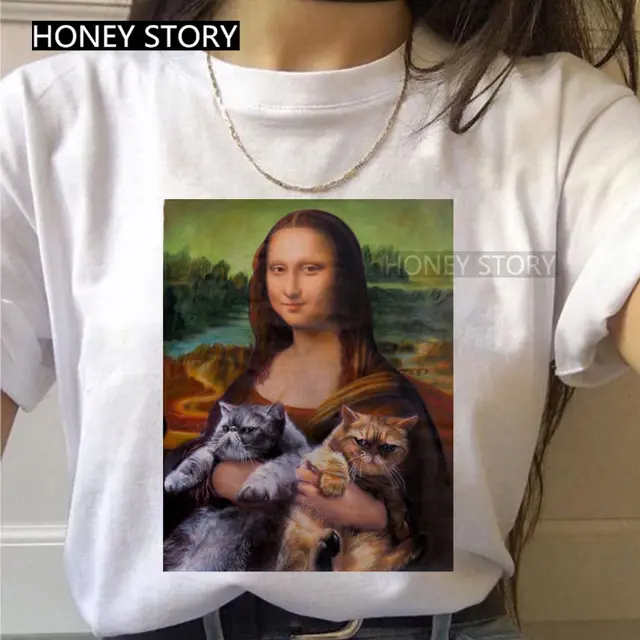 Summer Cute Cartoon Cat Instagram Trend Simple Fashion - Shop at LoveMi