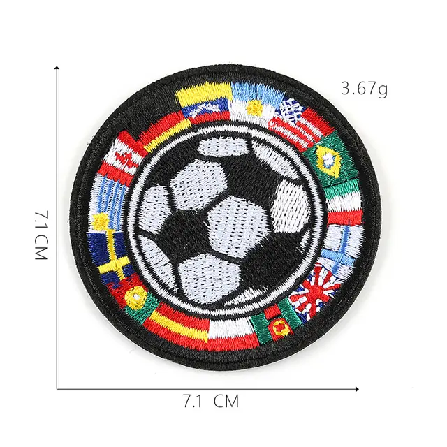 Football Basketball Embroidery Cloth Labeling Photo Color - Shop at LoveMi