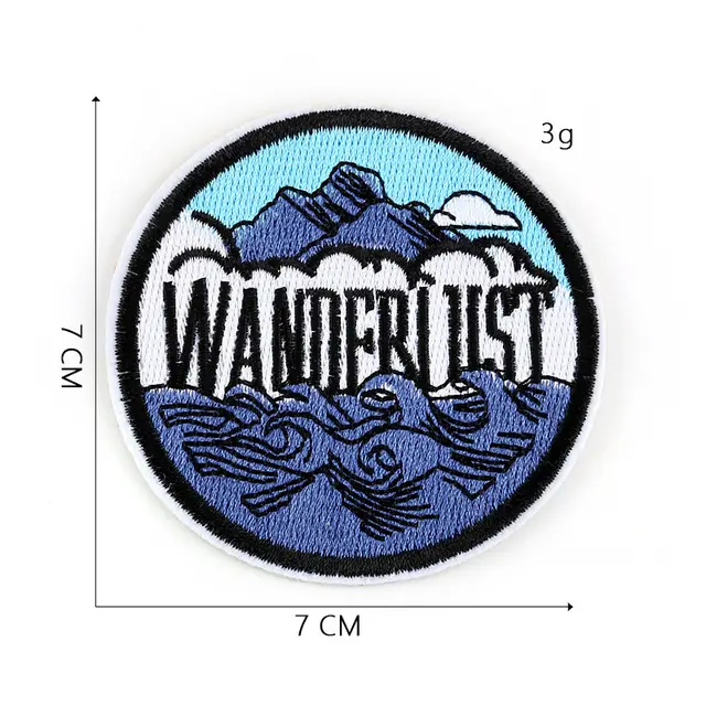 High End Clothing Accessories Round Patch Stickers Photo Color - Shop at LoveMi