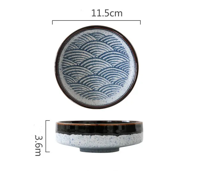 Japanese Hefeng Ceramic Rice Bowls, Dishes, Household Dishes Set, One Person Tableware Restaurant, Hotel Table Picture Color - Shop at LoveMi