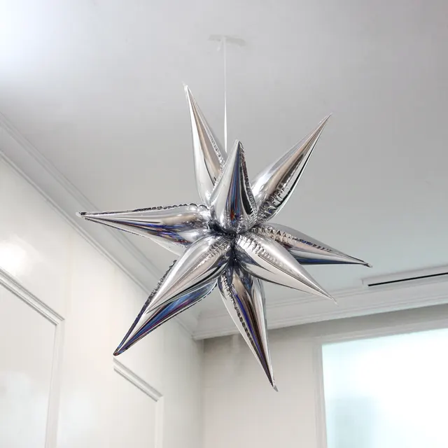 Aluminum Foil Balloons For Business, Wedding Room Decoration, Aluminum Foil Balloons Silver - Shop at LoveMi