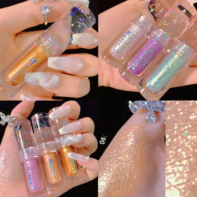 Pearl Glitter Sequins Monochrome Eyeshadow F - Shop at LoveMi