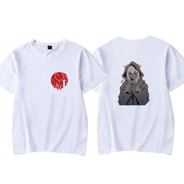 Electronic Music Mobile Game Music World Ins Men And Women Loose Tops 8 Style - Shop at LoveMi
