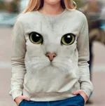 Animal Print Fashion Casual Long-sleeved T-shirt 6 Colors 6 Sizes - 4Picture-Xxxl