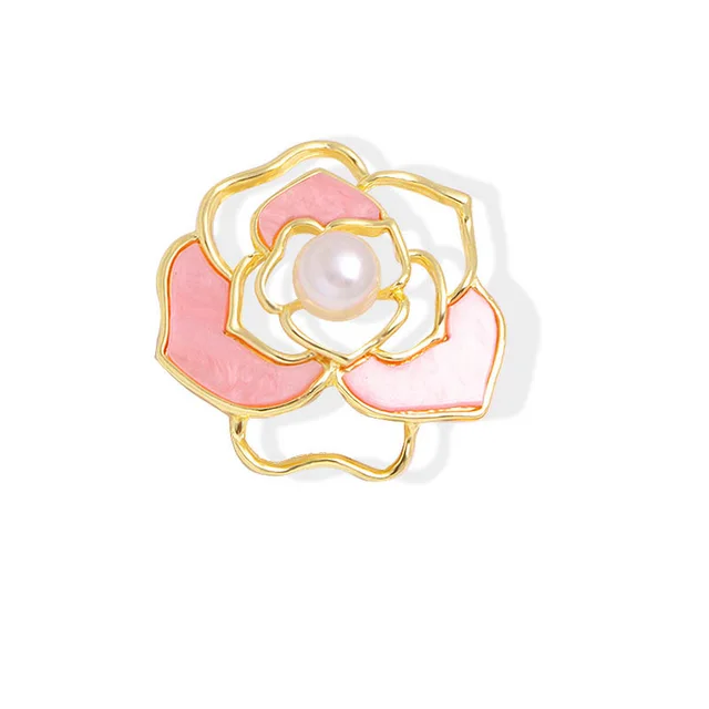 Diamond Butterfly Cartoon Pearl Brooch 2 Style - Shop at LoveMi