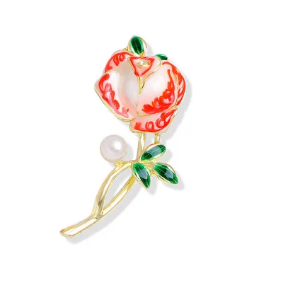 Diamond Butterfly Cartoon Pearl Brooch 53Style - Shop at LoveMi