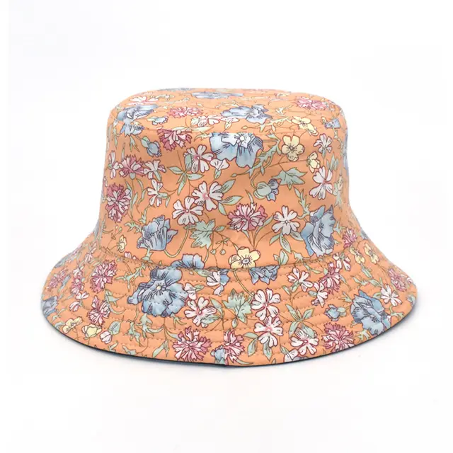 Fashion Printed Double Sided Basin Hat Pink - Shop at LoveMi