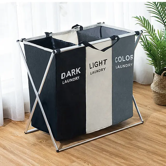 Dirty Laundry Hamper Collapsible Home Laundry Basket Storage Clothes Basket - Shop at LoveMi