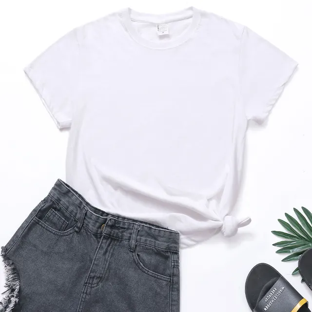 Bee Print Short Sleeve T Shirt Top Women's Short Sleeve White - Shop at LoveMi