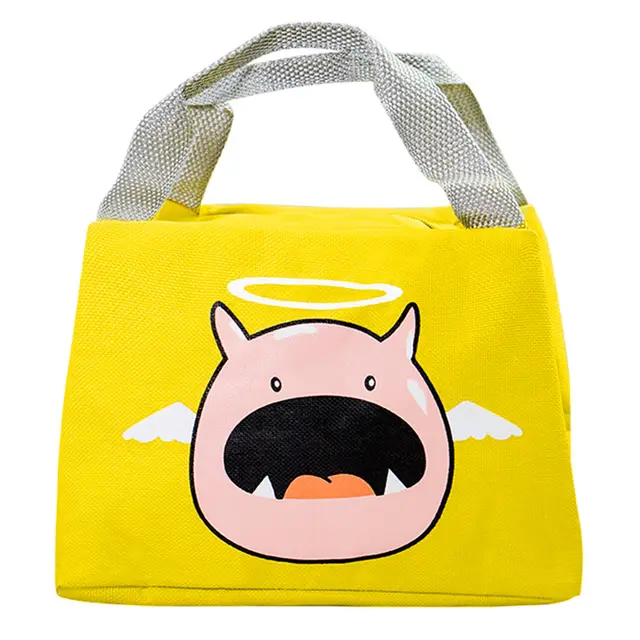 Lunch Box Bag Portable Bento Lunch Bag Fresh Keeping Oxford Cloth Picnic Bag Snack Goods - Shop at LoveMi