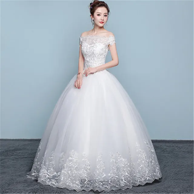 Wedding Dress Bridal Sleeves Wedding Wedding Dress Was Thin And Thin - Shop at LoveMi