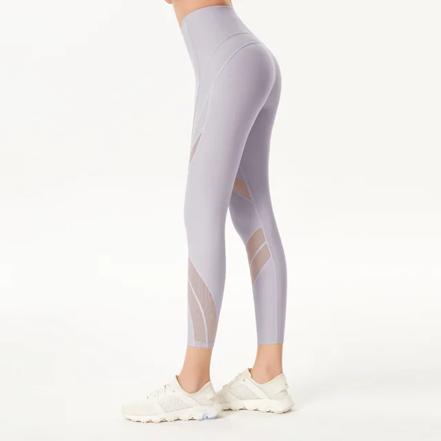 High Waist Buttocks Elasticity Tight Fit And Thin Peach Buttocks Quick drying Yoga Purple - Shop at LoveMi
