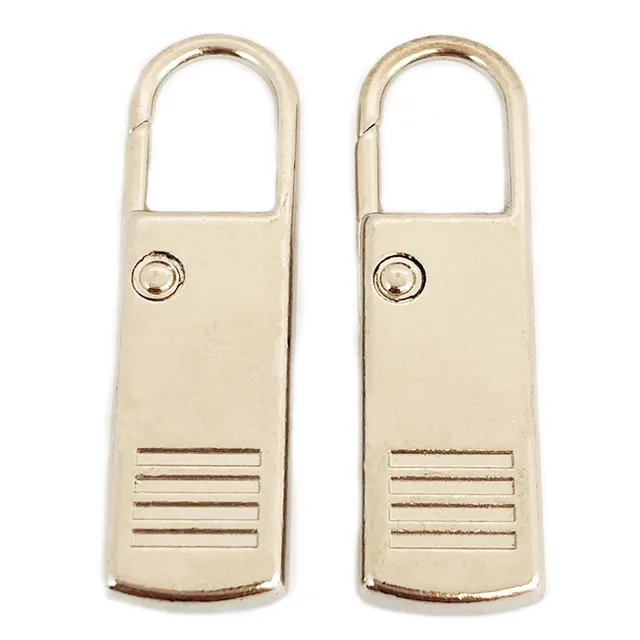 Removable Zipper Pull For Clothing Zip Fixer Travel Bag Shoes Suitcase Backpack Zipper Head Slider DIY sewing Kits Metal Zi Beige - Shop at LoveMi