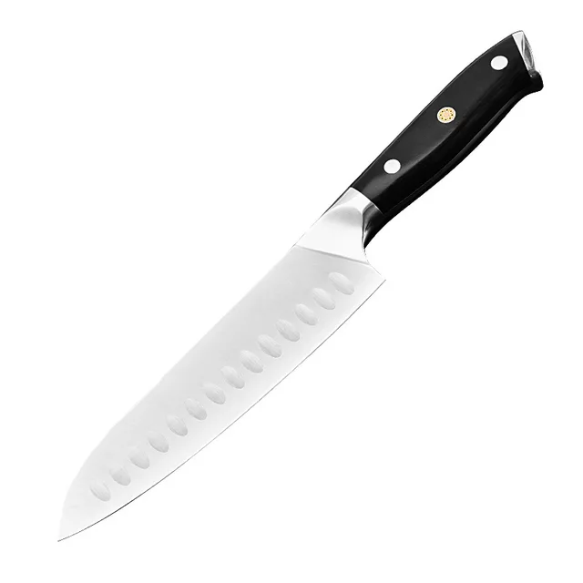 7 Inch German 1.4116 Stainless Steel Kitchen Santoku Chef Knife 7Inches - Shop at LoveMi