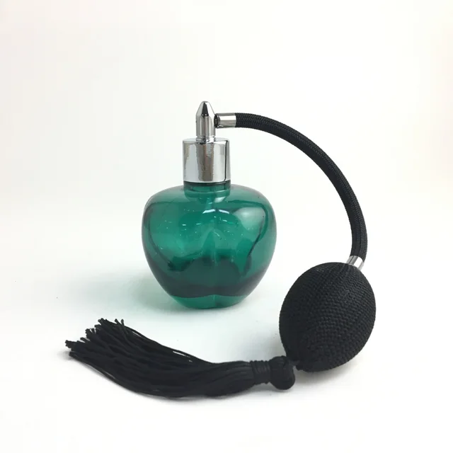 Simple Apple Shaped Perfume Bottle With Airbag Green - Shop at LoveMi