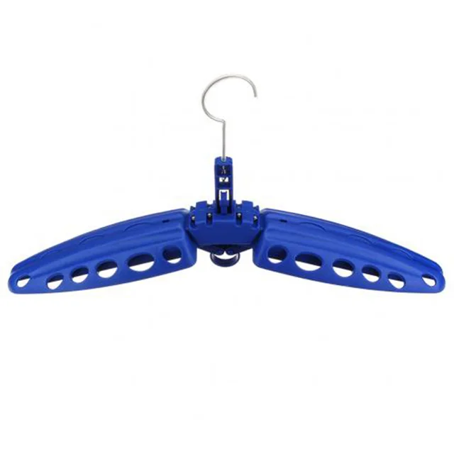 Heavy Duty Scuba Diving Wetsuit Hanger Dry Suit Dive Multifunction Folding Coat Hanger Diving Swimming Suit Wetsuit Holder Blue - Shop at LoveMi