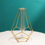 Geometric Bottle Gold