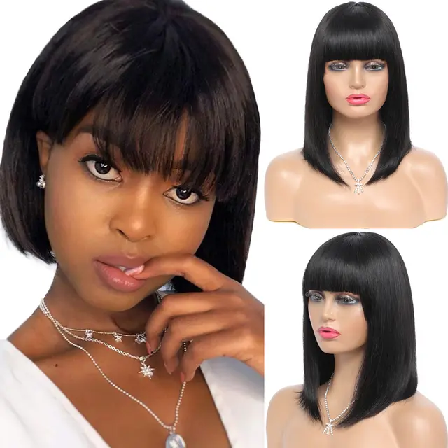 Qi Liuhai Short Hair Bob Natural - Shop at LoveMi