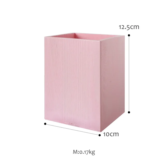 SWEETGO Straw Holder Cake Table Decoration Makeup Brush Storage Flowers Vase Background Scenery Props Lollipop Wood Pot - Shop at LoveMi