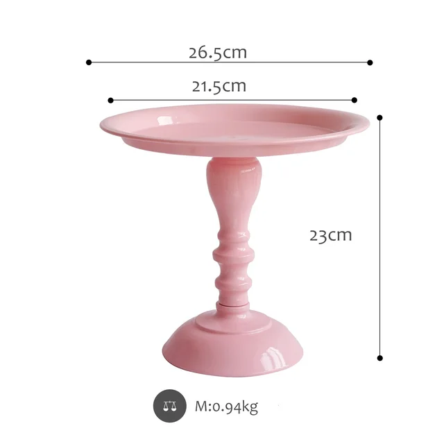 SWEETGO High Feet Cake Stands For Fondant Cupcake Macaroon Tower Baby Room Decoration Dessert Table Party Suppliers 04Style - Shop at LoveMi