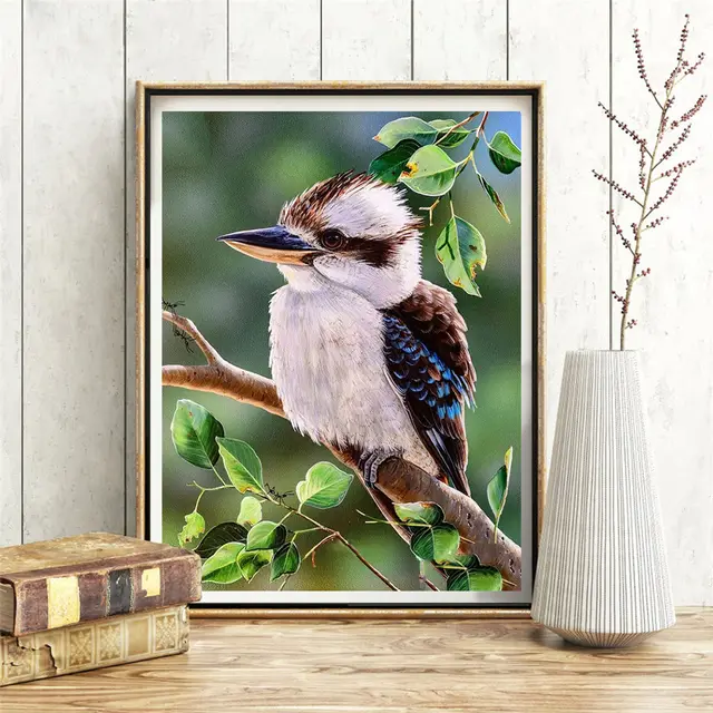 Square Diamond Painting Bird Needle Thread Embroidery Animal Cross Stitch Home Decoration Photo Color - Shop at LoveMi