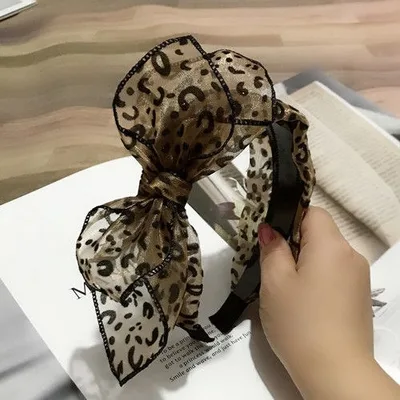 Headdress Fine Mesh Hairpin Broad Border Bow Tie Headband Lace Japan And South Korea Toothed Hairband Hair Hole Adult Small Flower Beige - Shop at LoveMi