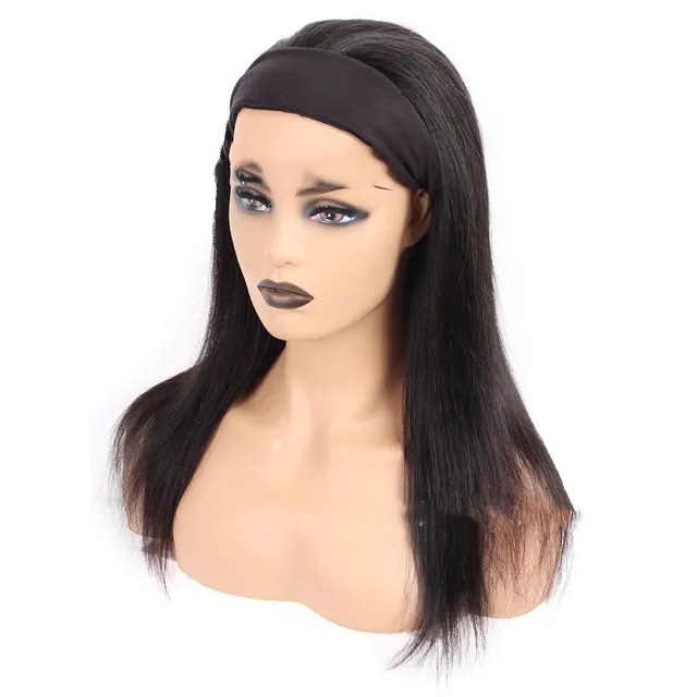 Human Hair Headband Wigs Hair Is Reversed, Hair Band, Wig And Headgear - Shop at LoveMi