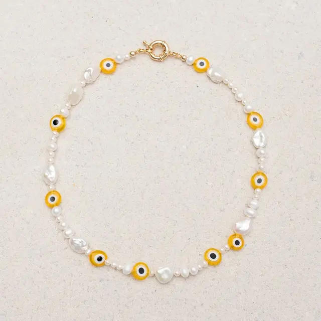 Design Sense Natural Freshwater Pearl Necklace Fashion Trendy Temperament Ins Net Red Necklace Female Necklace - Shop at LoveMi