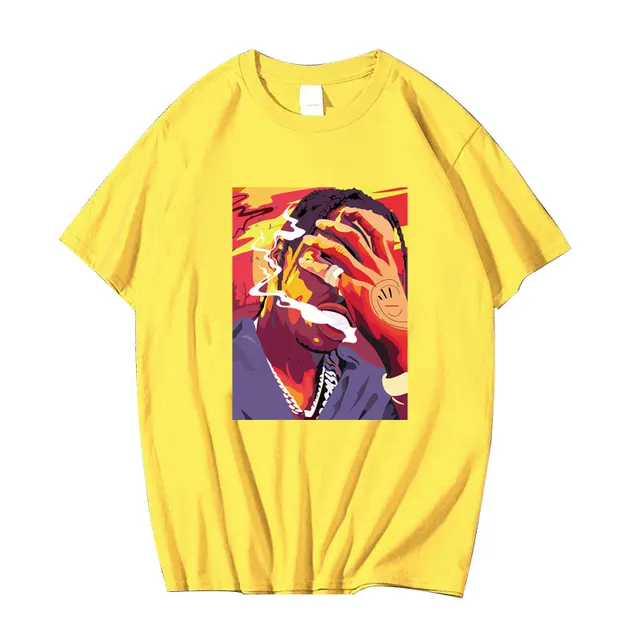 Strike Hard No Mercy T shirt Yellow - Shop at LoveMi