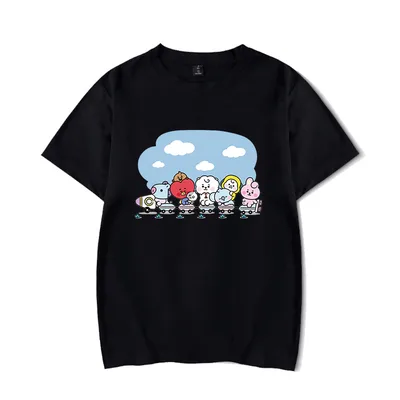 Short sleeved T Shirt Korean Version Of The Fashion Couple Jacket 10 Style M - Shop at LoveMi