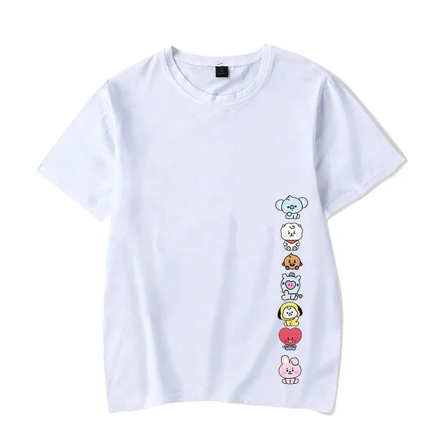 Short sleeved T Shirt Korean Version Of The Fashion Couple Jacket 5 Style - Shop at LoveMi