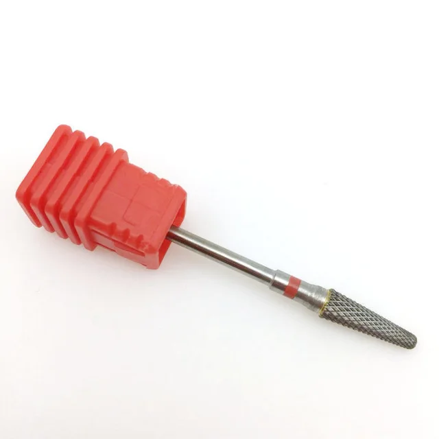 Nail Tungsten Steel Alloy Grinding Head Red - Shop at LoveMi