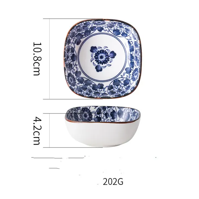 Japanese Style Square Dessert Plate F - Shop at LoveMi