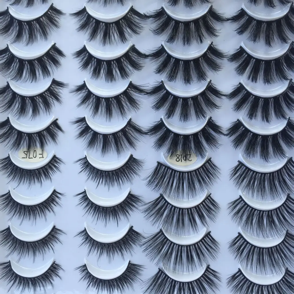 20 Pairs Of False Eyelashes Three-dimensional Multi-layer Mixed Eyelashes - 20Pairs