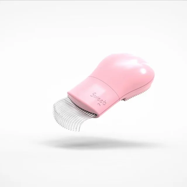 Pet Dual Purpose Hair Removal Comb Pink - Shop at LoveMi