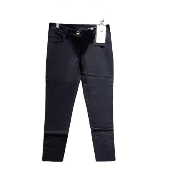 Plush Pencil Pants Women's Little Feet Trousers Black - Shop at LoveMi