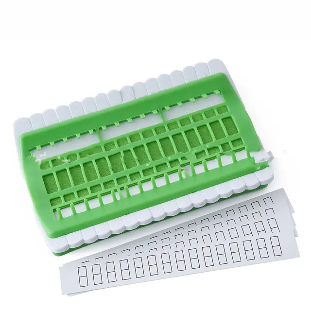 Cross Stitch Tools Needle Punching Device For Threading Box Green - Shop at LoveMi