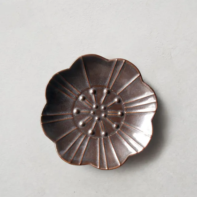Japanese Style Seasoning Dish, Retro Cooking Plate, Small Stoneware Tableware, Bone Dish, Side Dish, Dessert Dish K - Shop at LoveMi