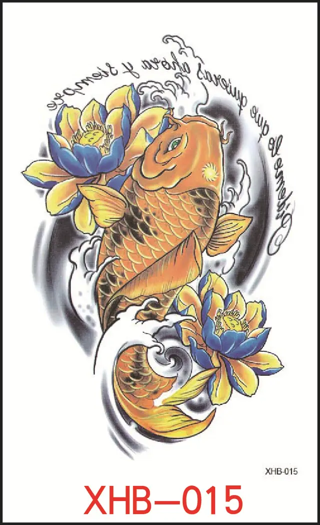 Flower Arm Tattoo Stickers Street Stall Night Market Personality Tattoos 15Style - Shop at LoveMi