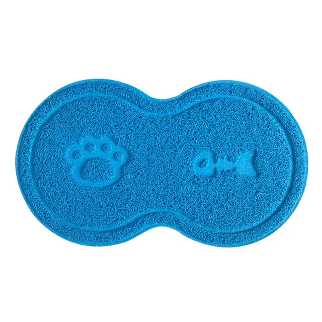PVC Cat Litter Mat Grey Light Blue - Shop at LoveMi