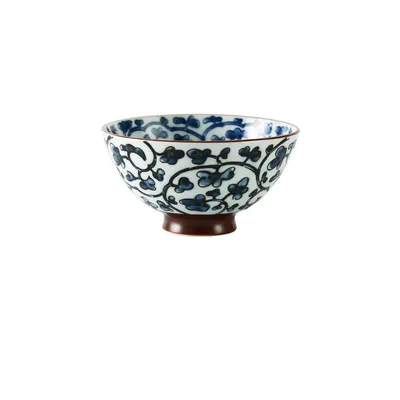 Japanese Sakura Ceramic Rice Bowl Imported From Japan Tang Grass - Shop at LoveMi