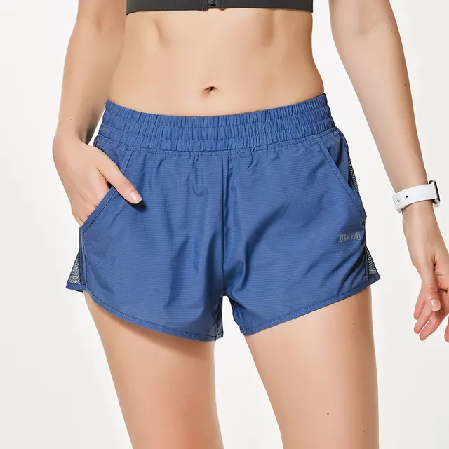 Women's Running Pants With Anti Failure Lining Loose Fitness Pants Blue - Shop at LoveMi