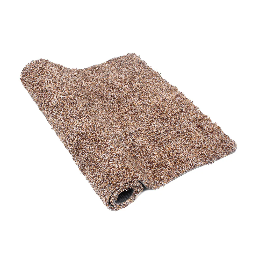 Pet Mat Absorbing Water And Mud Mat, Easy To Clean - Brown