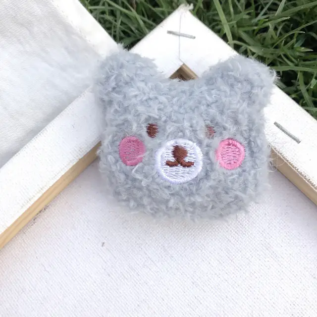 New Style Bear Doll Brooch Plush Blush Bear Diy Cartoon Pin Grizzly Brooch - Shop at LoveMi