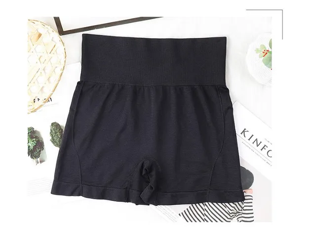 Seamless High Waist Tight Sports Yoga Pants Shorts Women Quick Drying Pants Black - Shop at LoveMi