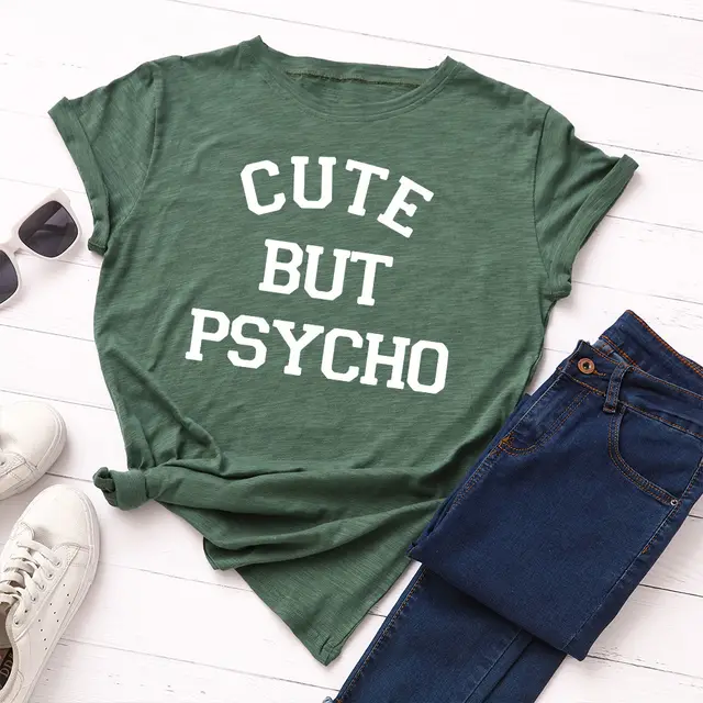 European And American Women'S Loose Short Sleeved T Shirt Women Armygreen - Shop at LoveMi